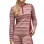 Kari Traa Women's Baselayer Akle Long Sleeve, Port
