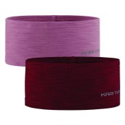 Kari Traa Women's Nora Headband 2 Pack, Port