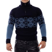 KV+ Cortina Men's Sweater, Navy/Blue