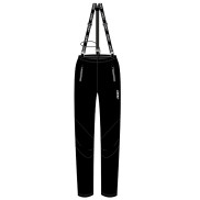 KV+ Cross Pants Unisex With Removable Braces, Black