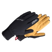 KV+ Jet Cross Country Gloves, Black/Kangaroo