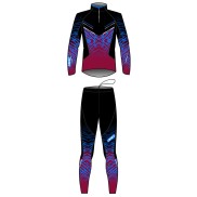KV+ Tornado Two Pieces Suit Unisex, Bardo/Black