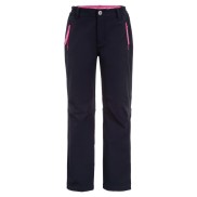 Luhta Laaniitty Jr Softshell Kids Pants, Black/Pink