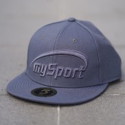 MySport Flat Cap, grey