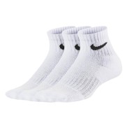 Nike Cushioned Ankle Kids Socks, 3 Pairs, Black