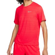 Nike Dri-FIT Miler Men's Running Top SS, red