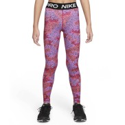 Nike Pro Dri-Fit Older Girls Leggings, pink white