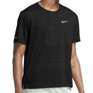 Nike Dri-FIT Miler Men's Running Top, Black