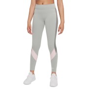 Nike Dri-FIT One Girls Leggings, Pink/Grey