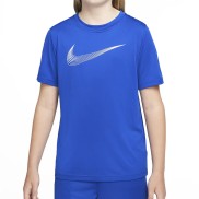 Nike Dri-Fit Boys Short-Sleeve Training Top, blue