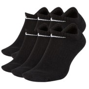 Nike Everyday Lightweight No-Show Socks, 6 Pairs, Black