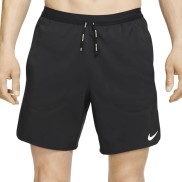 Nike Flex Stride Men's 18cm 2-in-1 Running Shorts, Black