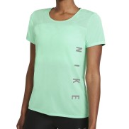 Nike Miler Run Division Women's SS Running Top, Green Glow