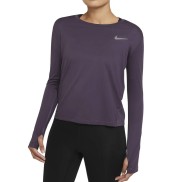 Nike Miler Women's LS Top, Raisin