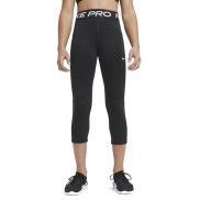 Nike Pro Older Girls Capri Leggings, Black