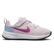Nike Revolution 6 (PSV) Kids Shoes, Pearl Pink/Cobalt Bliss