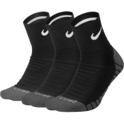 Nike Everyday Max Cushioned  Ankle Socks, 3 Pairs, Black