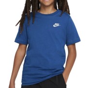 Nike Sportswear Boys T-Shirt, Court Blue/White