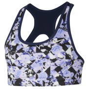 Nike Swoosh Printed Reversible Sports Bra Girls, Midnight Navy