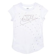 Nike Swoosh Glide Girls T-Shirt, white