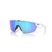 Oakley Sphaera Sunglasses Matte White/Prizm Sapphire Polarized
