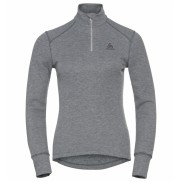 Odlo Active Warm Eco Half-zip Women's Turtleneck Baselayer Top, Grey
