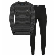 Odlo Active Warm Eco Kids Base Layer Set, Black/Grey