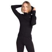 Odlo Active Warm Eco Women's Base Layer Top With Facemask, Black
