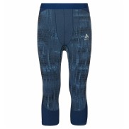 Odlo BLACKCOMB 3/4 Men's Baselayer Bottoms, Estate Blue