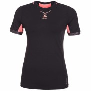 Odlo Ceramicool SS Women's Shirt, black/lotus