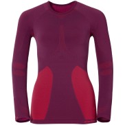Odlo Evolution Warm Women's Shirt, grape juice