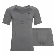 Odlo Men's Performance Evolution Base Layer Set, Grey