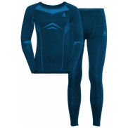 Odlo Men's Performance Evolution Base Layer Set, Poseidon