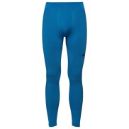 Odlo Men's Performance WARM Base Layer Pants, Blue