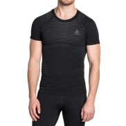 Odlo Performance Light Men's Base Layer T-shirt, Black
