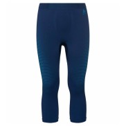 Odlo Performance Warm Baselayer 3/4 Pants, Blue