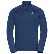 Odlo Pillon 1/2 Zip Men's Midlayer, Estate Blue