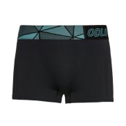 Odlo Men's Shorts Ceramicool Seamless Black/Lake Blue
