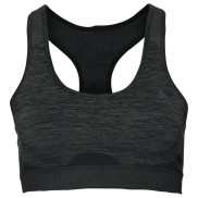 Odlo Seamless Medium Sports Bra, black/grey