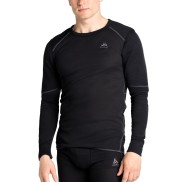 Odlo The Active X-Warm Eco Long Sleeve Men's Base Layer Top, Black