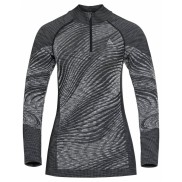 Odlo The Blackcomb ECO LS Half Zip Women's, Black/Space Dye
