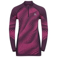 Odlo The Blackcomb ECO LS Half Zip Women's, Festival Fuchsia