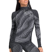 Odlo The Blackcomb ECO Women's Long Sleeve With Facemask, Black
