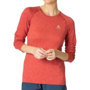 Odlo The Essentials Seamless Women's LS Running T-Shirt, Melange