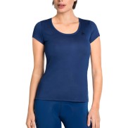 Odlo Women's Active F-Dry Light Base Layer T-Shirt, Blue
