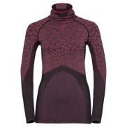 Odlo Women's Blackcomb Warm Long-Sleeve Base Layer Top, Cerise
