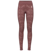 Odlo Women's Natural + Kinship Warm Base Layer Pants, Roan