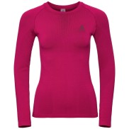 Odlo Women's Performance Warm Long-Sleeve Base Layer Top, Cerise