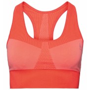 Odlo Women’s Seamless Medium Sports Bra, Coral