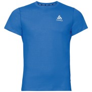 Odlo Men's BL Top Crew Neck S/S Ceramicool, Blue